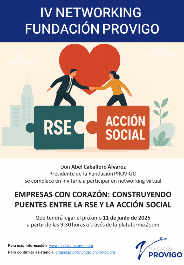 Invitación VI Networking Fundación Provigo